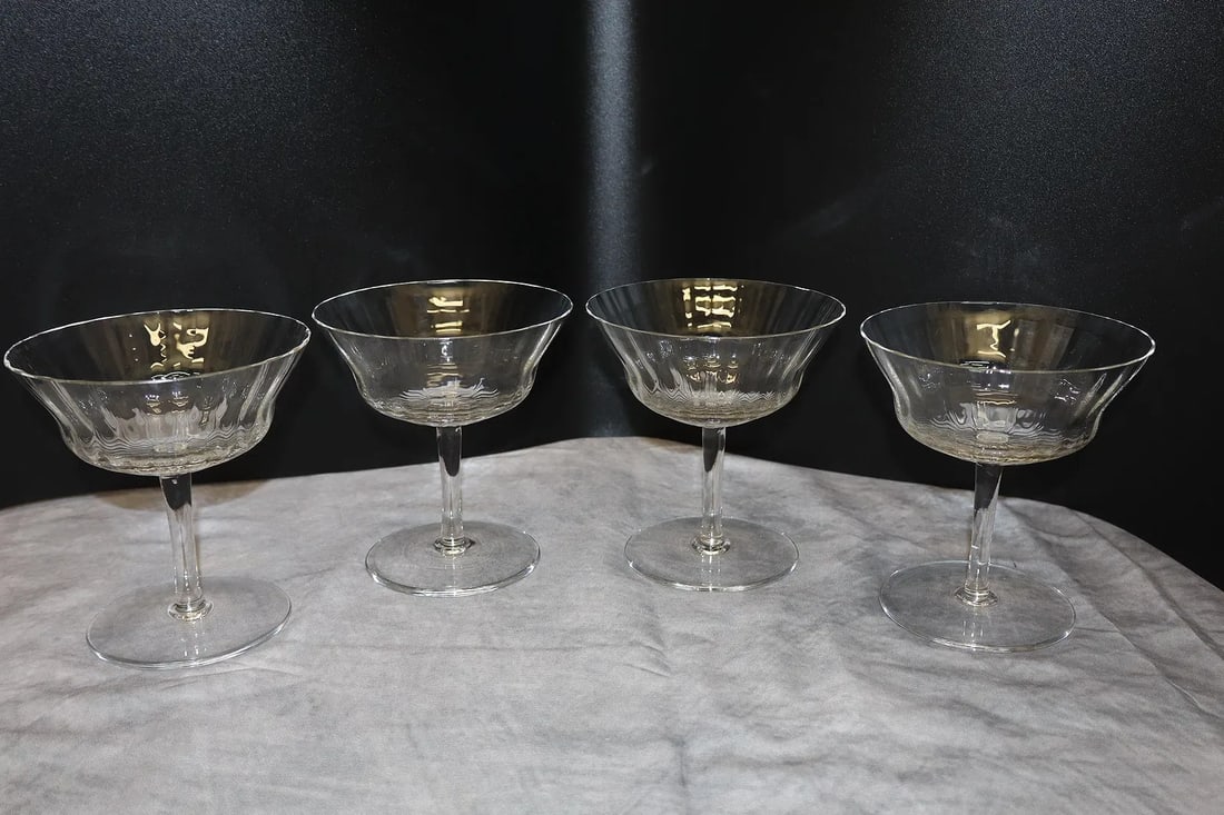 Glass Cocktail Coupe Glasses (1 of 3)