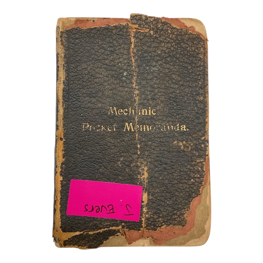 Antique Mechanics Pocket Memoranda Engineering Handbook 1902 (1 of 3)