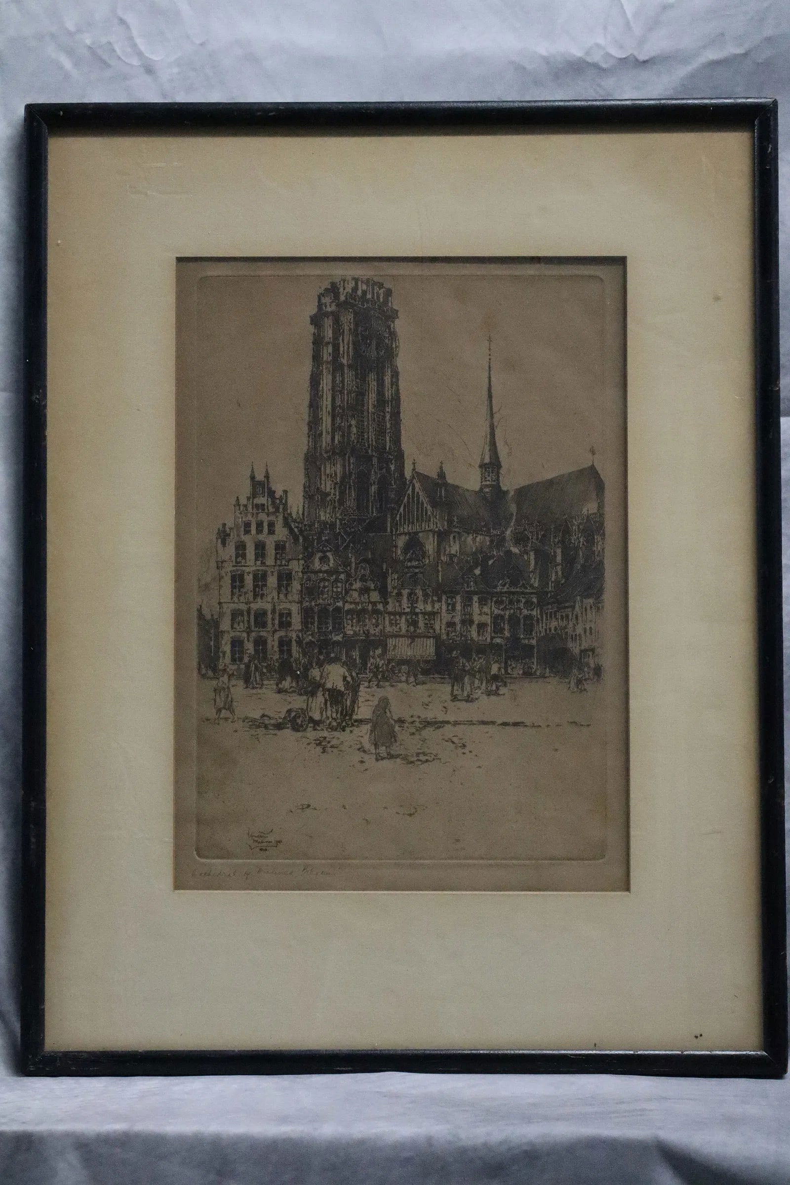 Jan C. Vondrous (American, Czech 1884-1970) Etching (1 of 5)