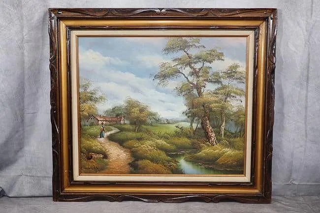 "Path By The Lake" Clara Innes's (American1874-1932) (1 of 4)