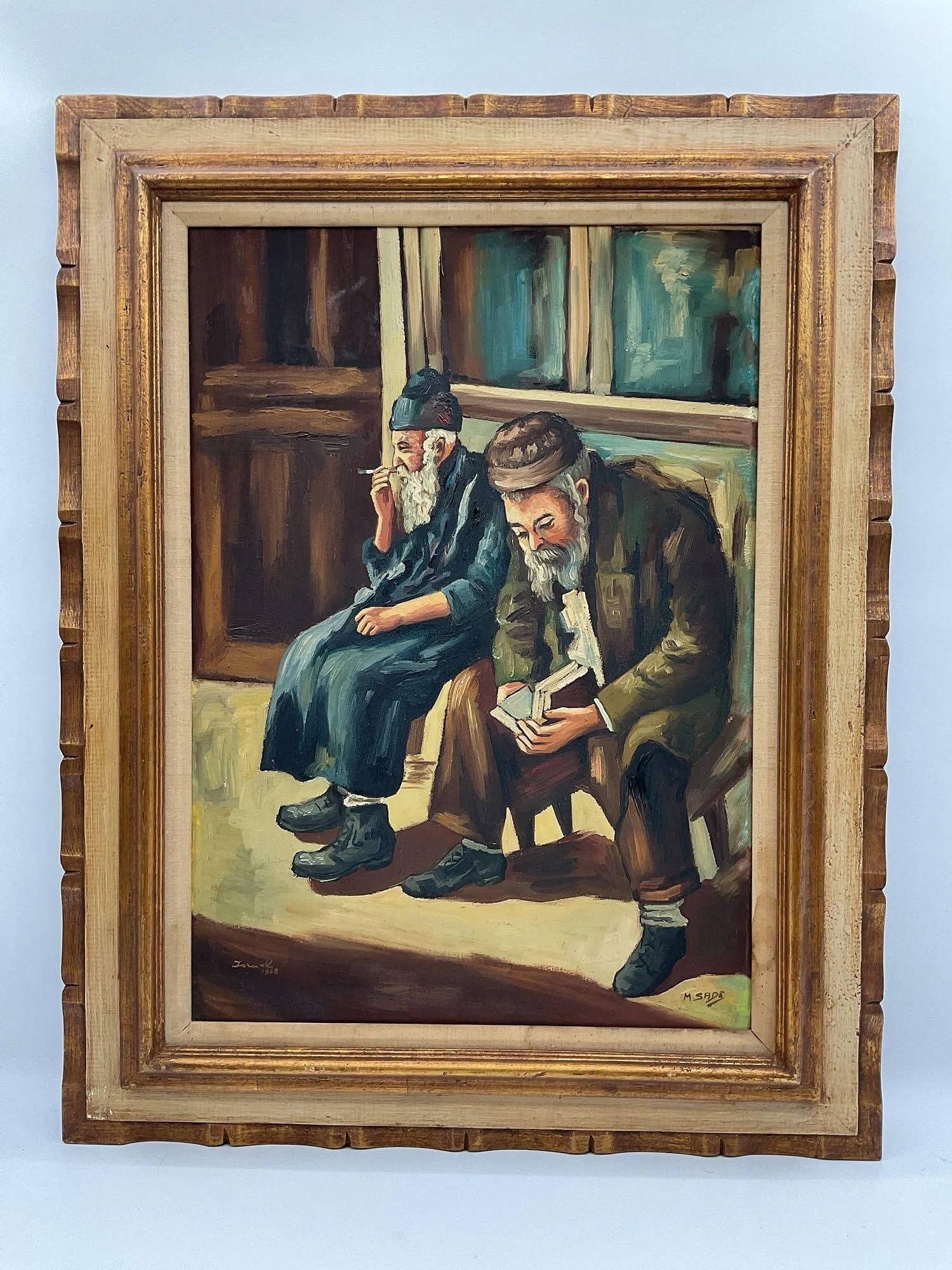 "Two Rabbi's" by M. Sade (1 of 4)