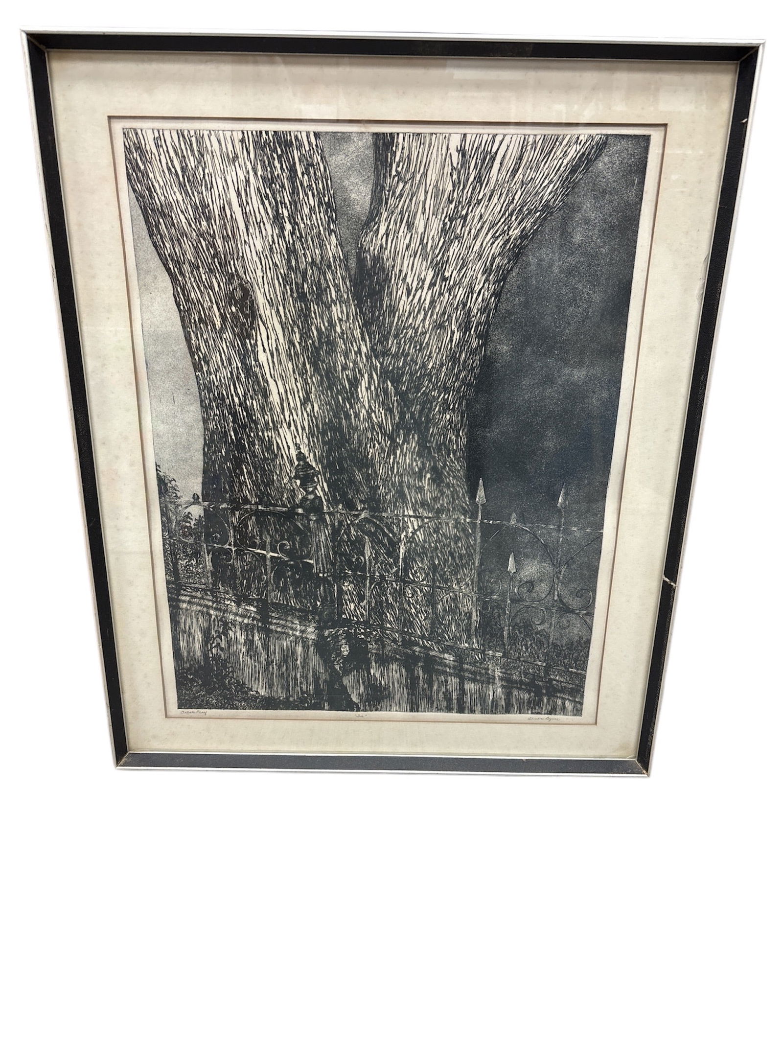 "Tree" by Susan Byrne Etching (1 of 6)