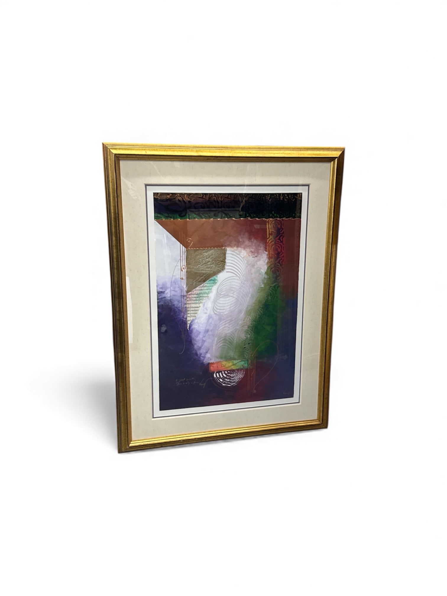 Kamy Deljou (Iran, b.1957) Mixed Media Original (1 of 5)