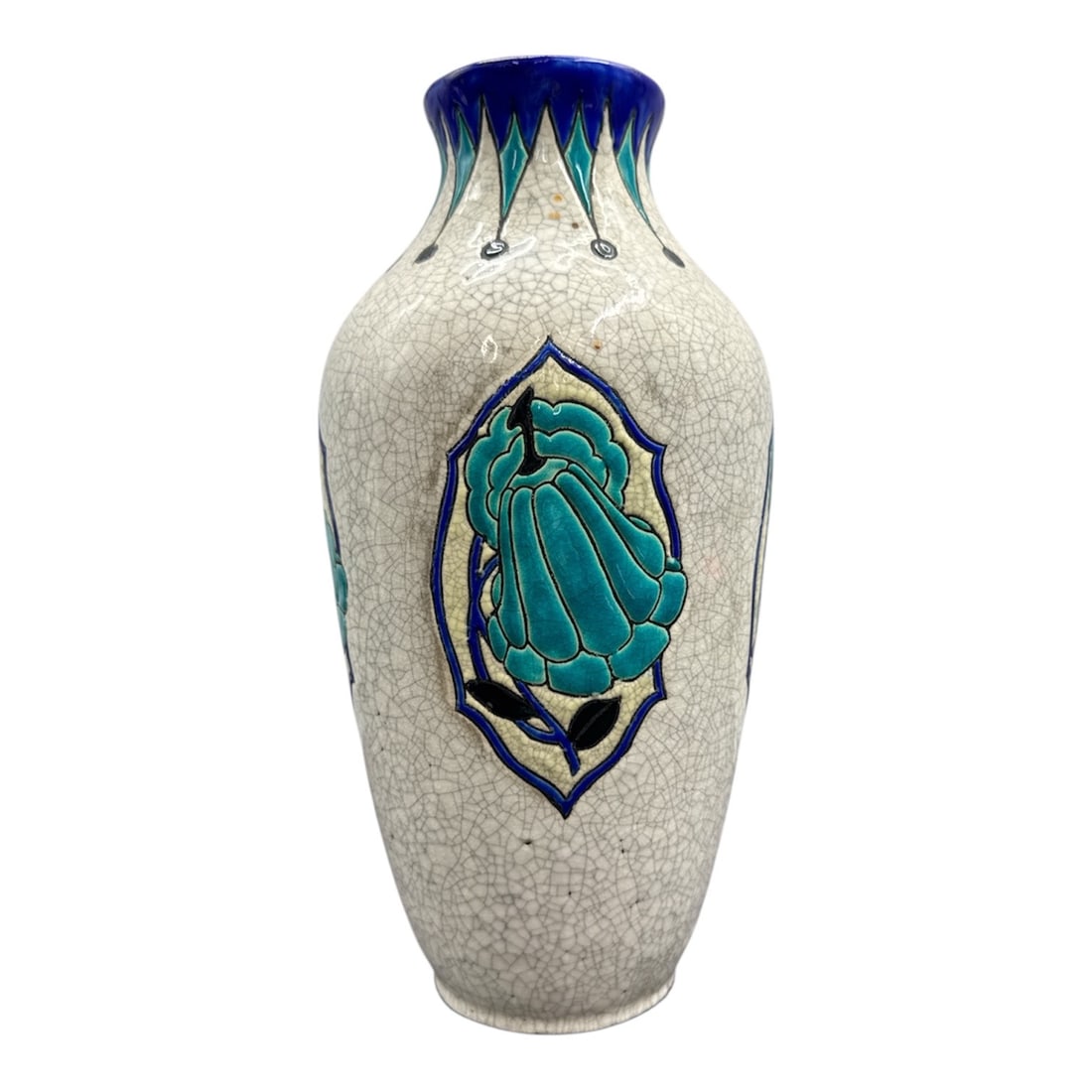 Rare Art Deco Maurice Dufrène for Kéramis "La Maîtrise" Vase, c. 1922 (1 of 3)