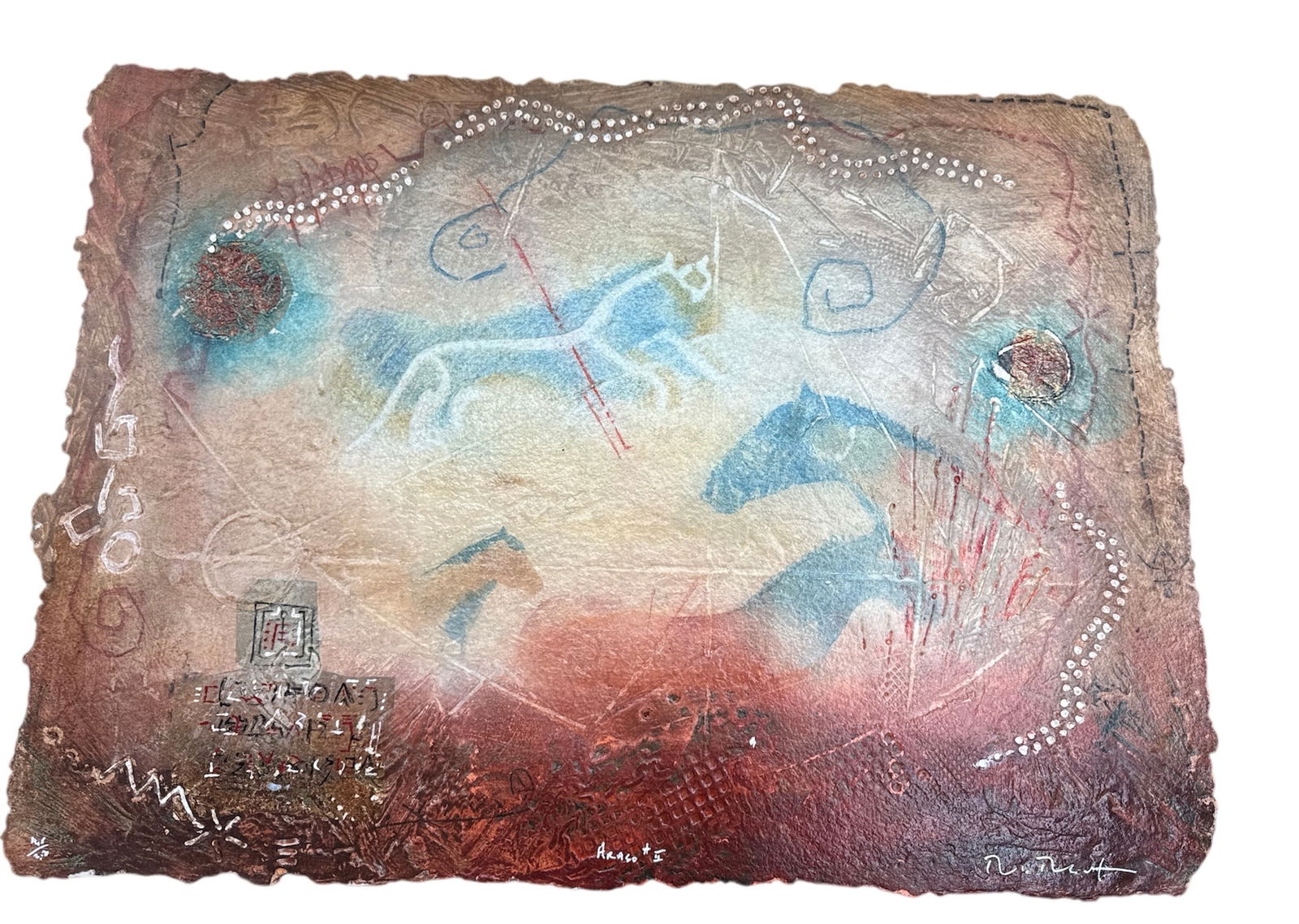 "Arago II" by Dodsworth (English, b.1952) Carborundum Etching (1 of 6)