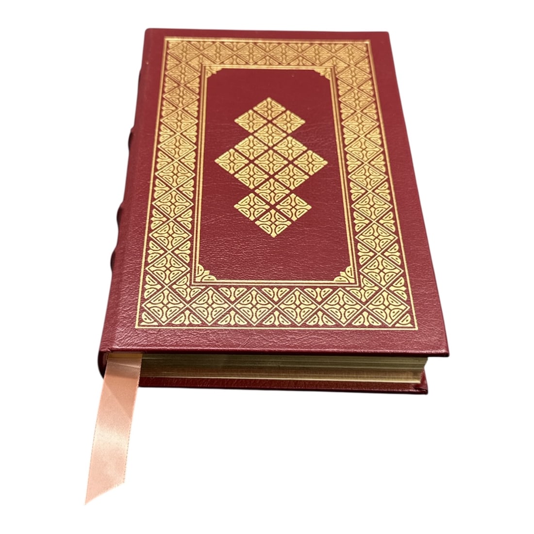 Signed Limited Edition Easton Press War in a Time of Peace by David Halberstam: Beautiful Easton Press leather-bound limited edition of War in a Time of Peace by Pulitzer Prize-winning author David Halberstam. Finely bound in rich burgundy leather with ornate 22kt gold embossing