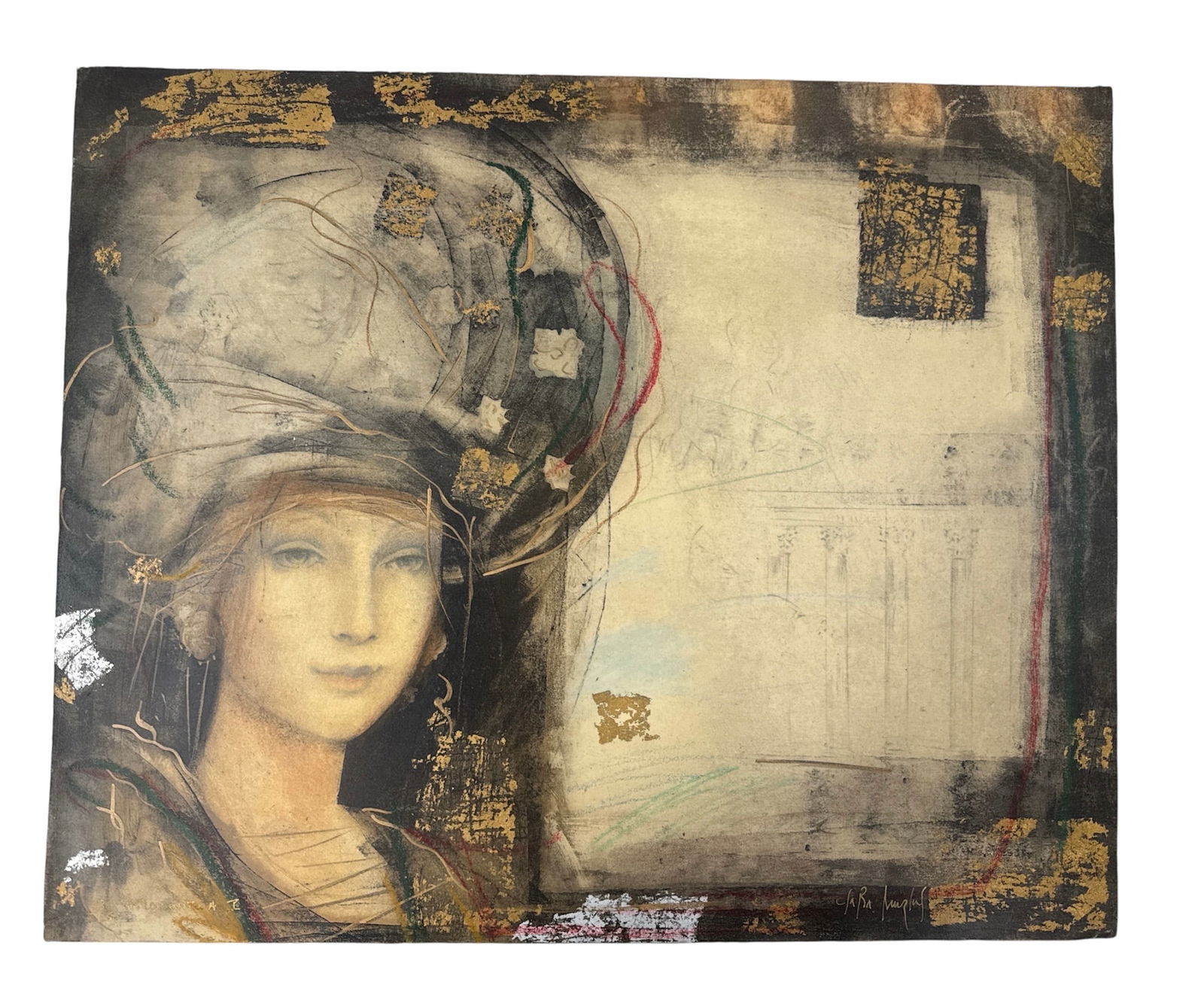 "Fiorentina I" by Csaba Markus (Hungary, b.1953) Aquatint Etching (1 of 3)