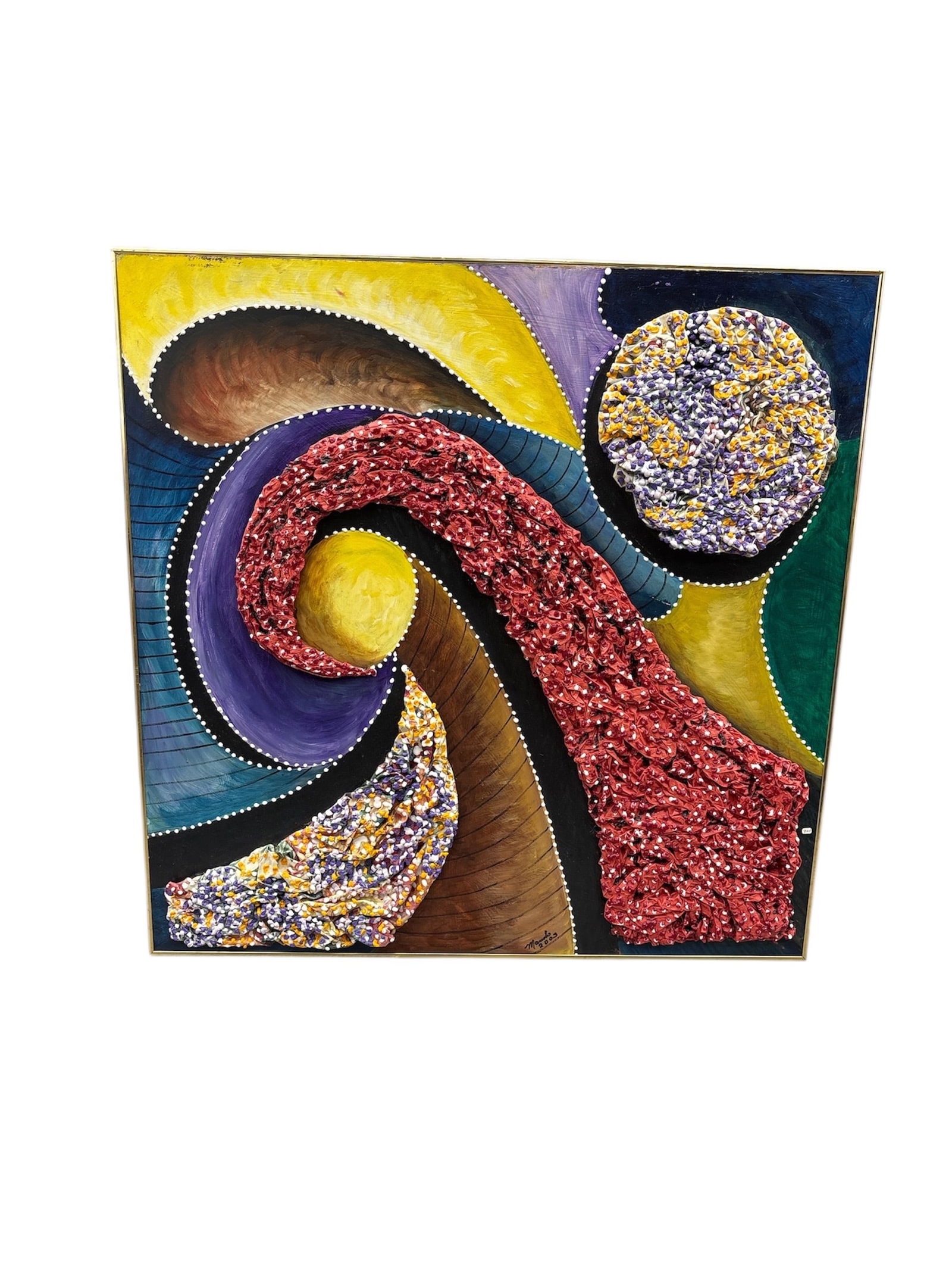 Abstract Colorful 3D Art, Manolo Nunez (1 of 4)
