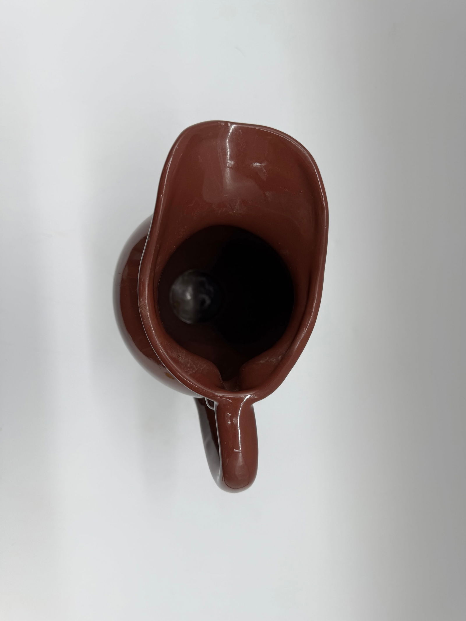 Redware Pottery Pitcher - 4