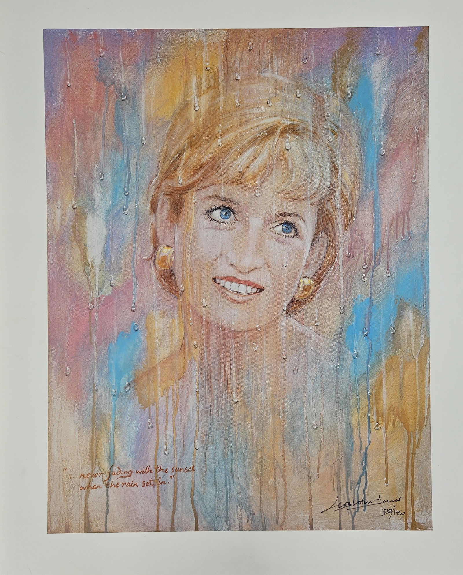 "Diana" by Barry Leighton-Jones (English, 1932-2011) Lithograph on wove paper (1 of 6)