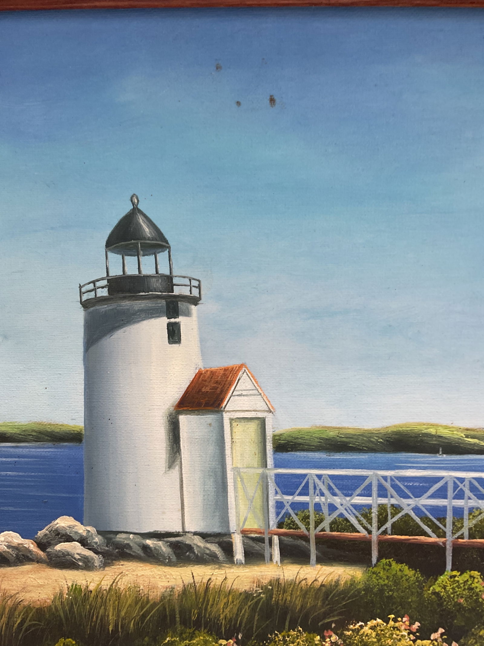 Lighthouse Coastal Landscape-Signed - 3