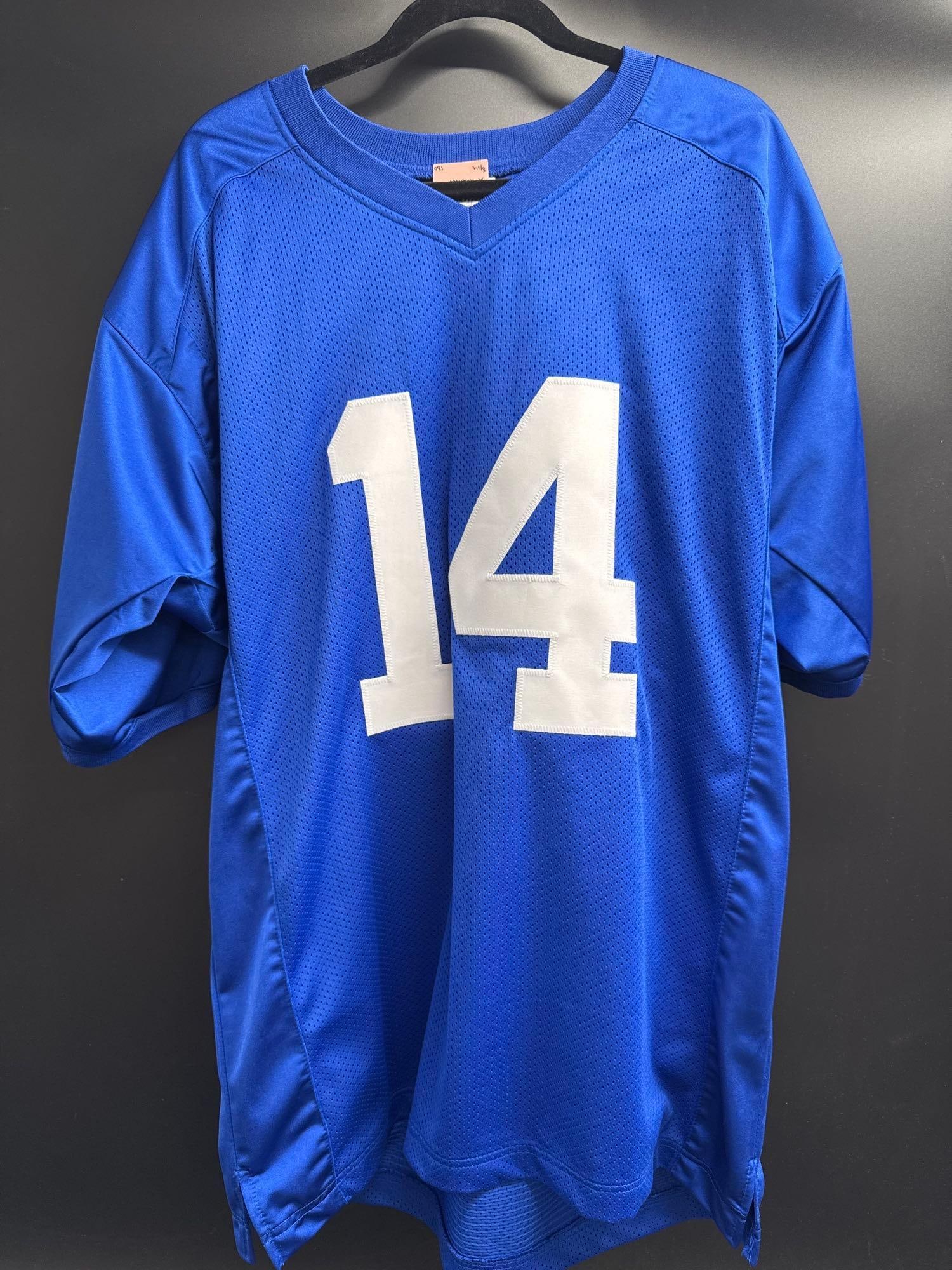 Y.A. Tittle Autographed New York Giants Jersey (1 of 5)