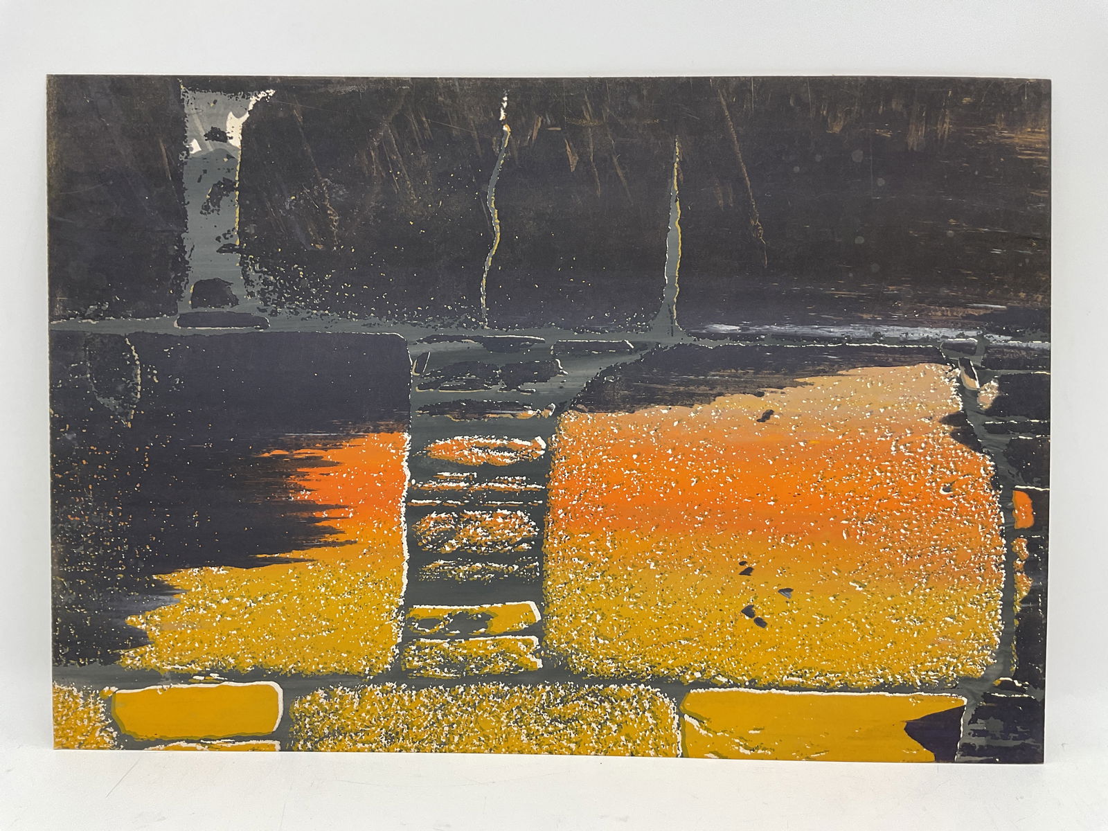 Abstract artwork: Abstract artwork print Dimensions: H17in L25in