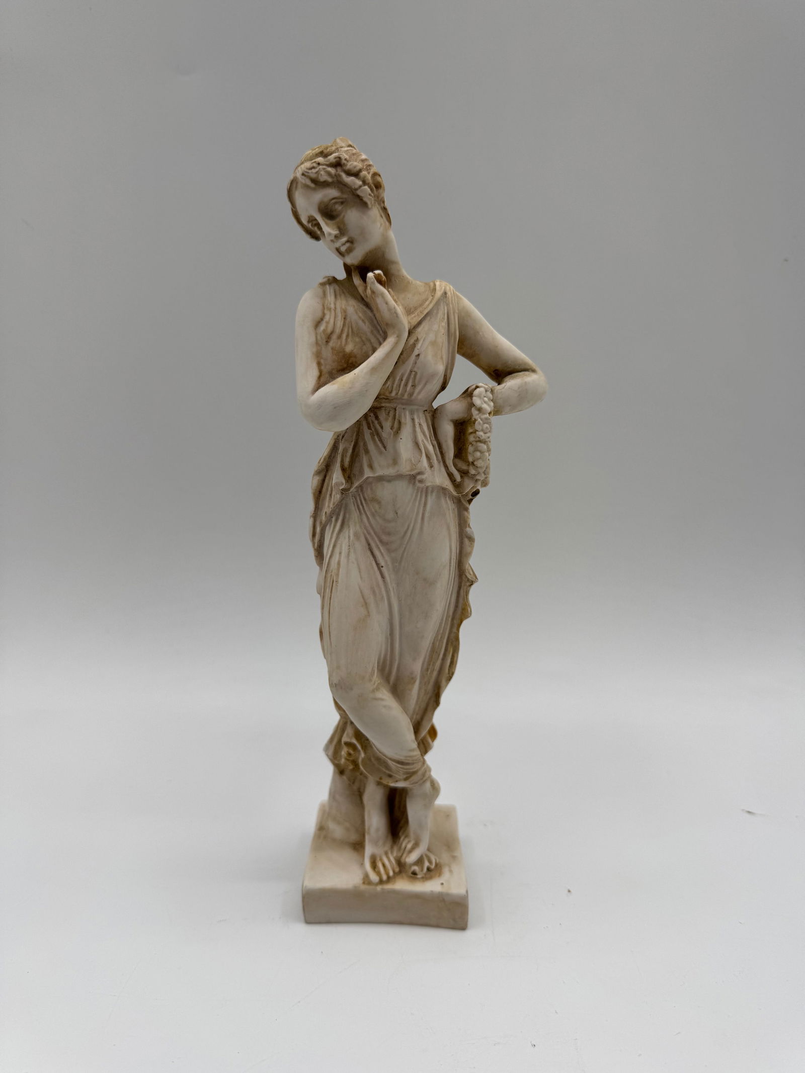 Hand Painted Classical Style Female Figure Statue (1 of 4)
