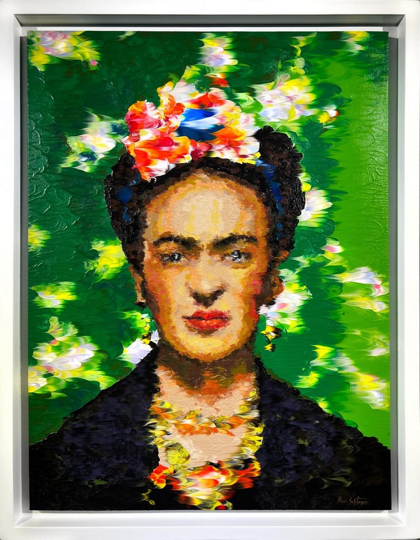 SASTOQUE, Alex, b. 1983 Hommage to Frida Khalo, 2022 (1 of 3)