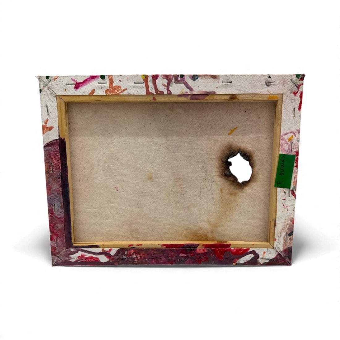 Pingo Untitled Abstract Composition - Burned - 2