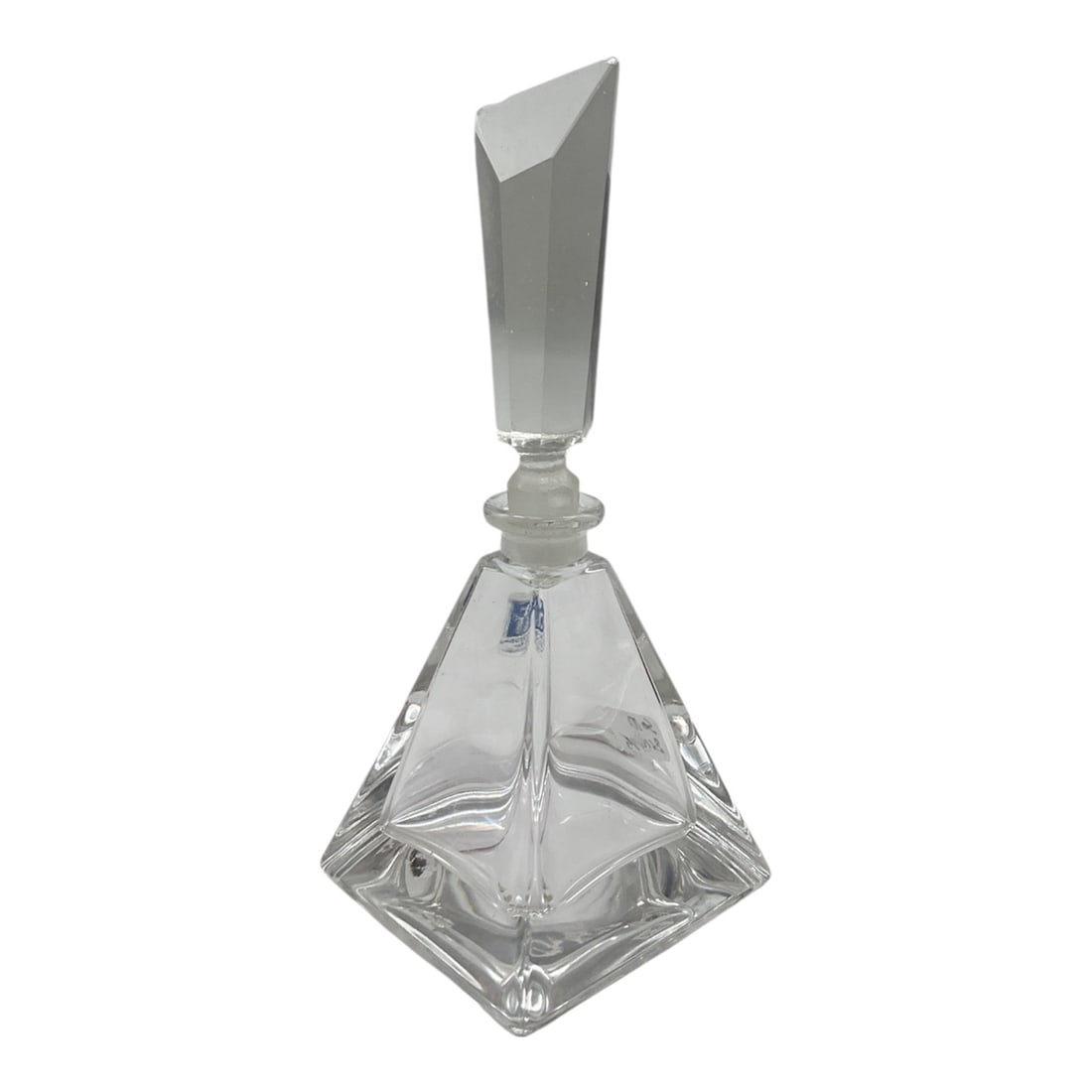 Vintage Lead Crystal Perfume Bottle 8 3 3 (1 of 3)