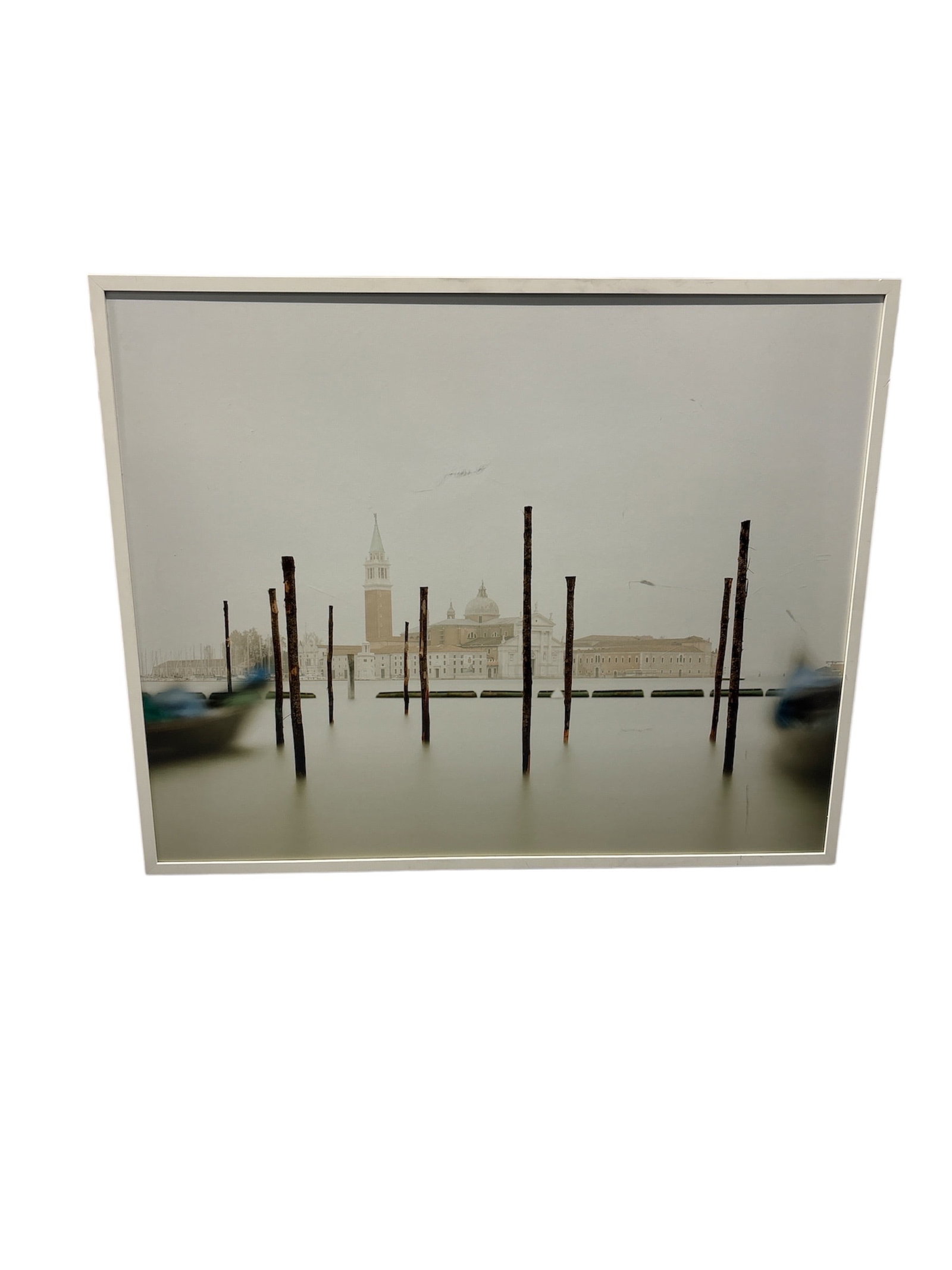 David Burdeny "San Giorgio Maggiore with Gondola Station" Venice 2012 - Large Archival Pigment Print: DescriptionAn evocative and masterfully composed large-scale photographic work by acclaimed Canadian photographer