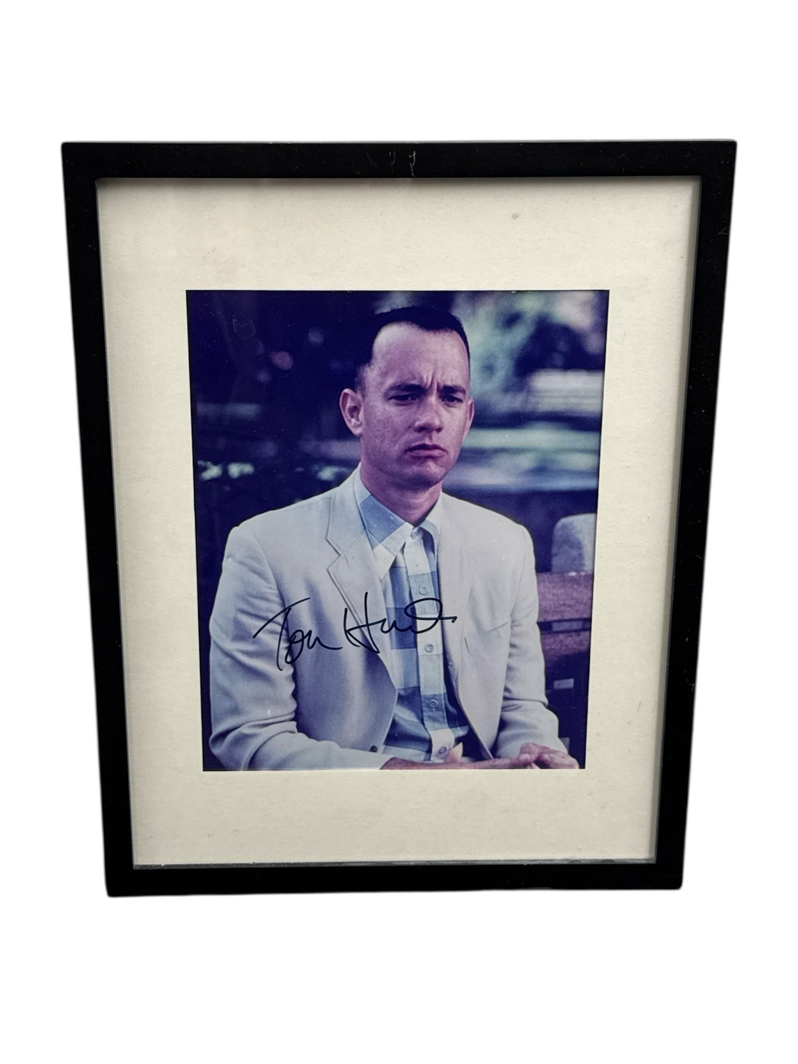 Signed Photograph of Tom Hanks as Forrest Gump with COA, Framed (1 of 4)