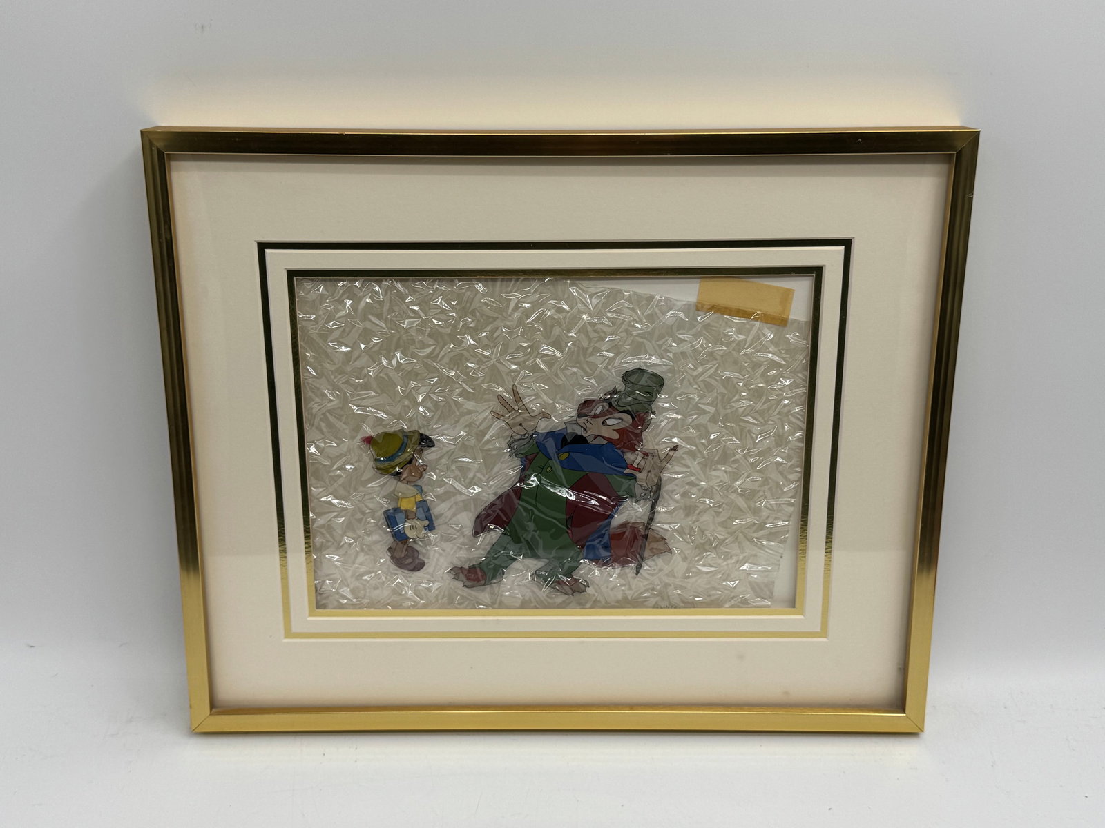 Pinocchio and Honest John Walt Disney Sericel (1 of 3)