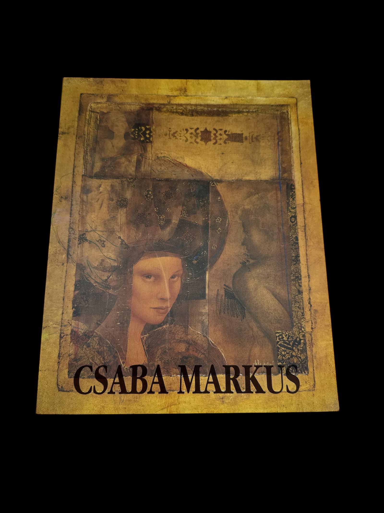 Csaba Markus Book: Csaba Markus book featuring a portrait of a woman on the cover. Dimensions: H: 12in, L: 10in.