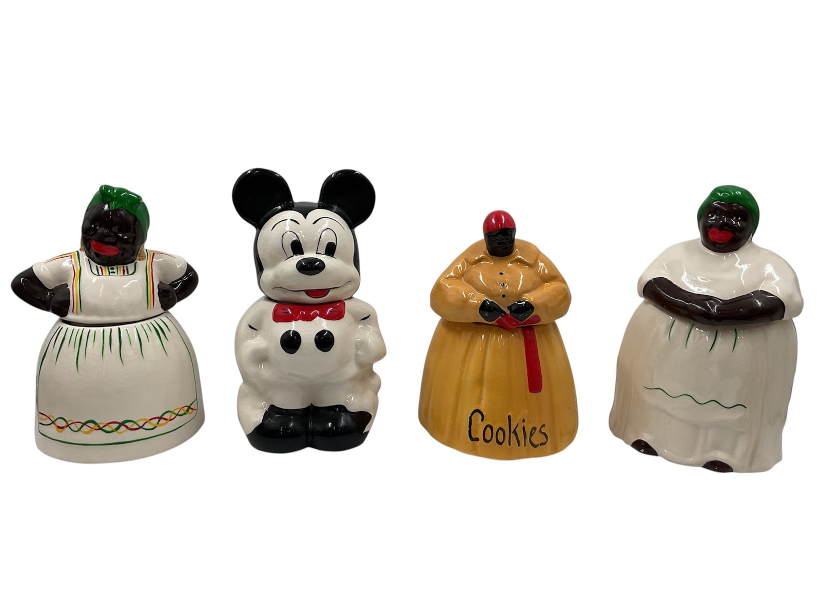 Group of Vintage Ceramic Cookie Jars (1 of 4)