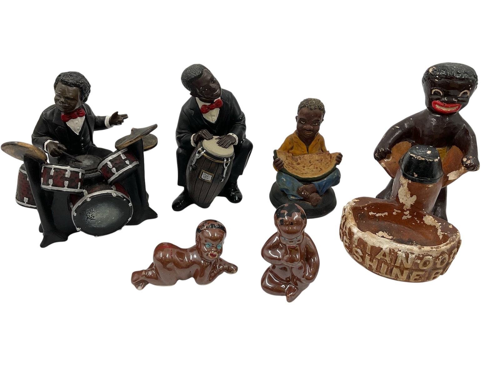 Assortment of Vintage Black Americana Figurines (1 of 5)