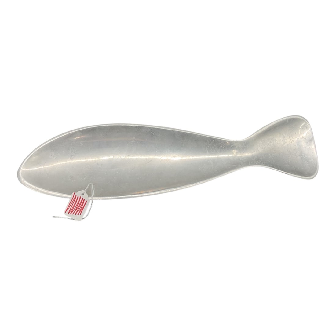 Nambe 553 Mid Century Modern Aluminum Fish Form Serving Dish (1 of 3)