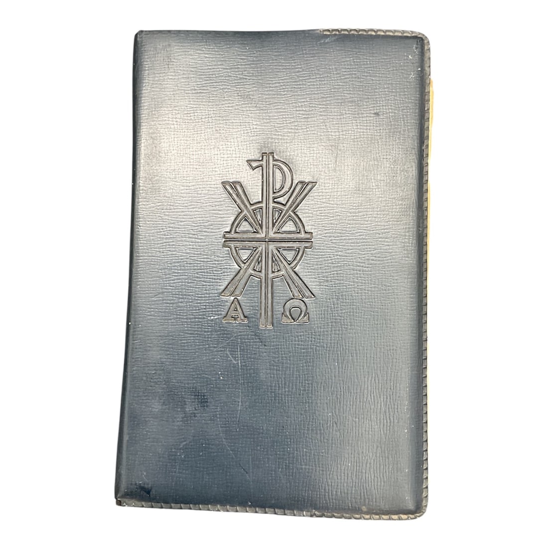 1959 New Daily Missal Dedicated to Saint Joseph Catholic Prayer Book: A 1959 edition of the New Daily Missal dedicated to Saint Joseph, Patron of the Universal Church, published by Catholic Book Publishing Co., New York. The volume features a flexible textured cover emb