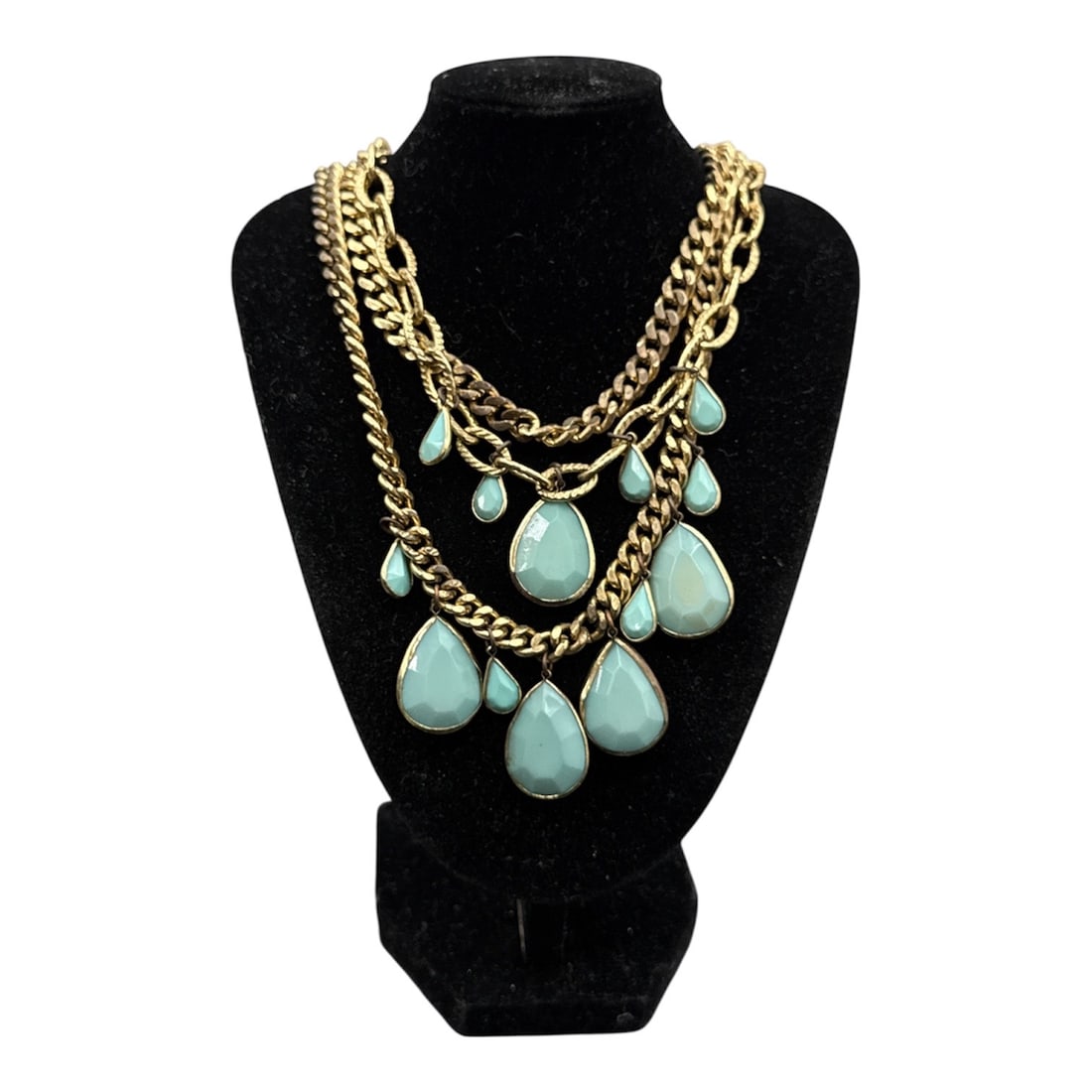 Multi-Layer Statement Bib Necklace