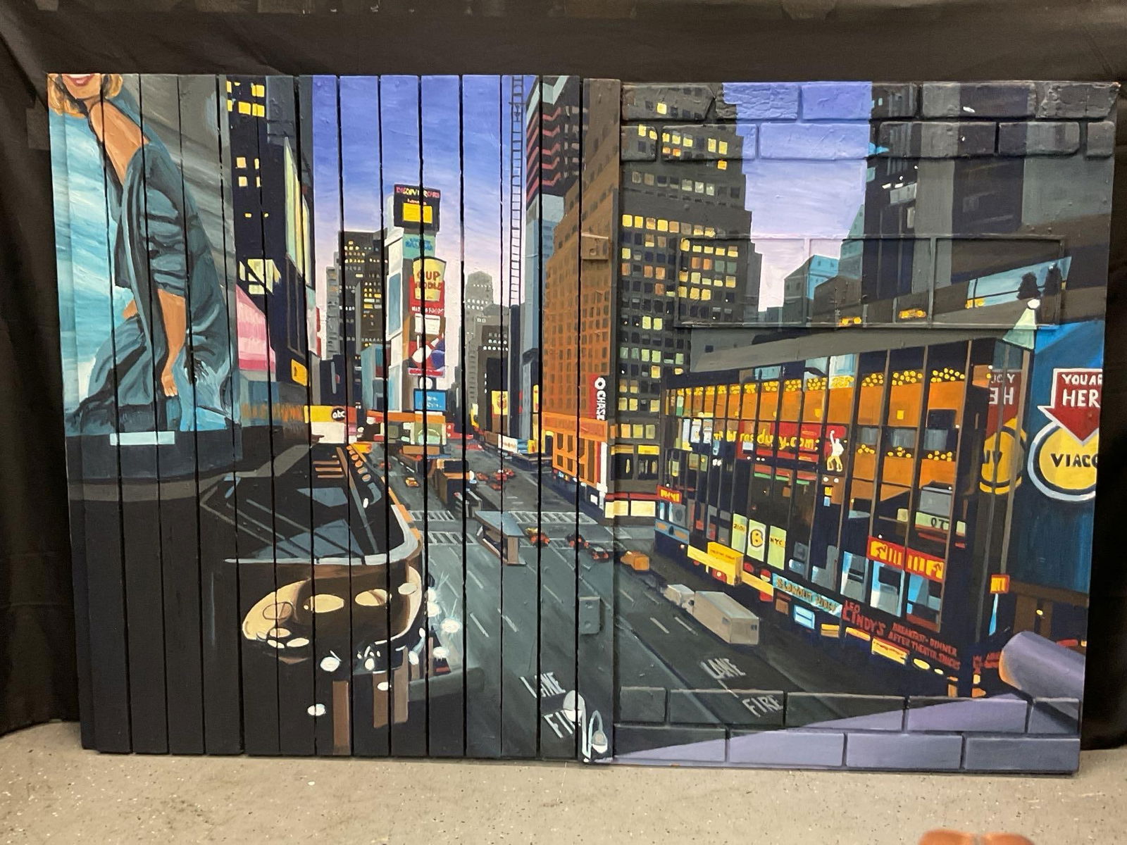 "Broke Down in Babylon" by Jeff Pullen (American, b.1948) Mixed Media (1 of 4)