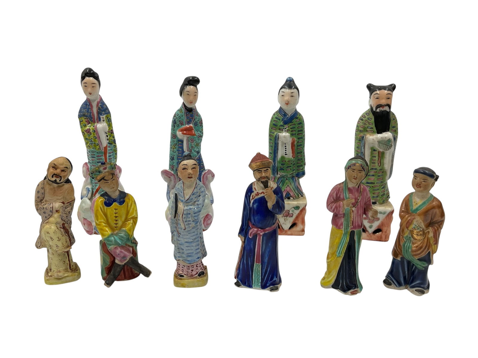 Group of Chinese Porcelain Figurines (1 of 6)