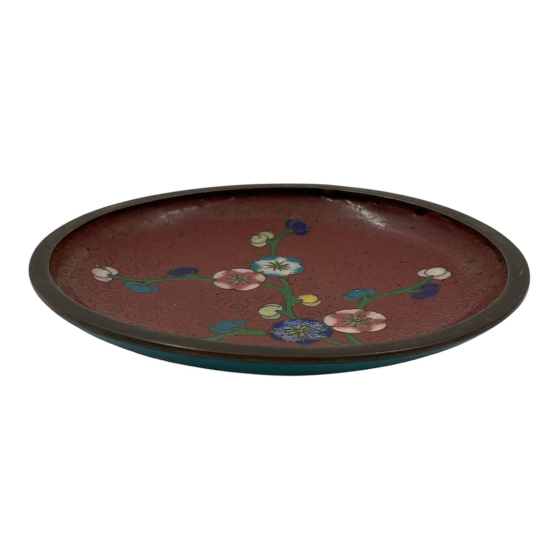 Vintage Chinese Cloisonné Trinket Dish (1 of 3)