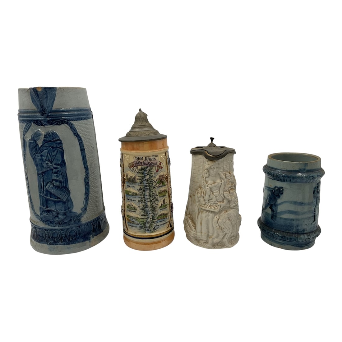 Collection of Vintage German Style Beer Steins and Mugs (1 of 5)