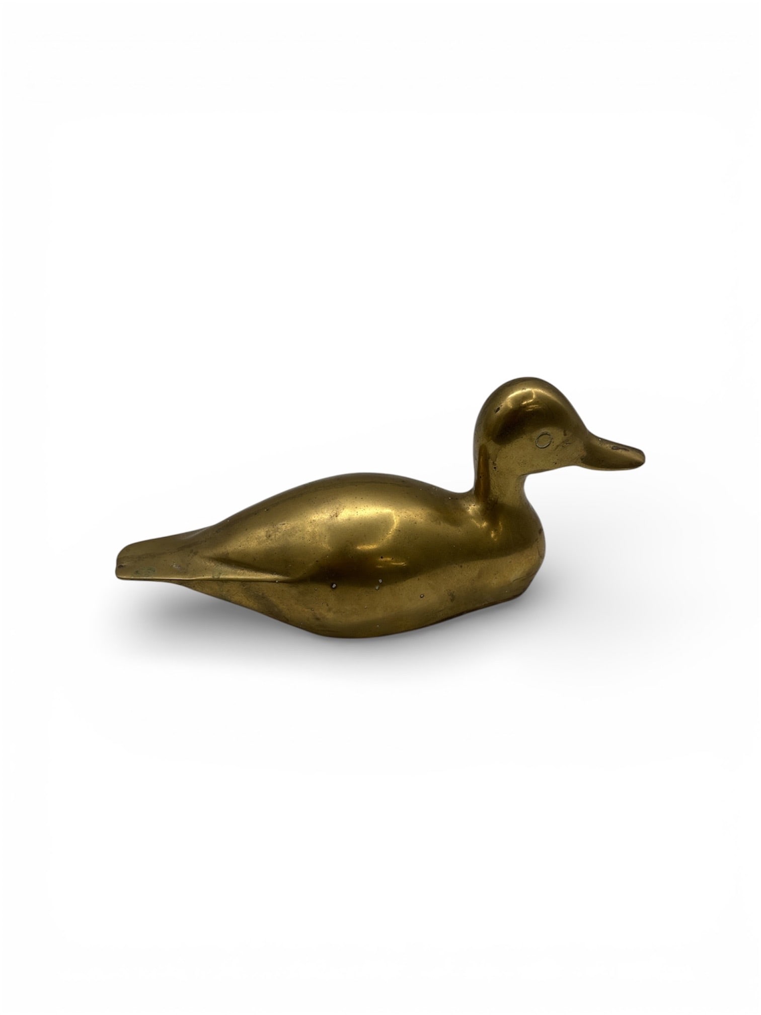Vintage Brass Duck (1 of 2)