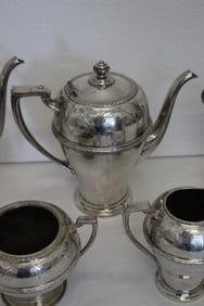 Silver Plated 5pc Tea set - 4