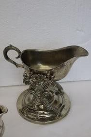 Silver Plated 5pc Tea set - 5