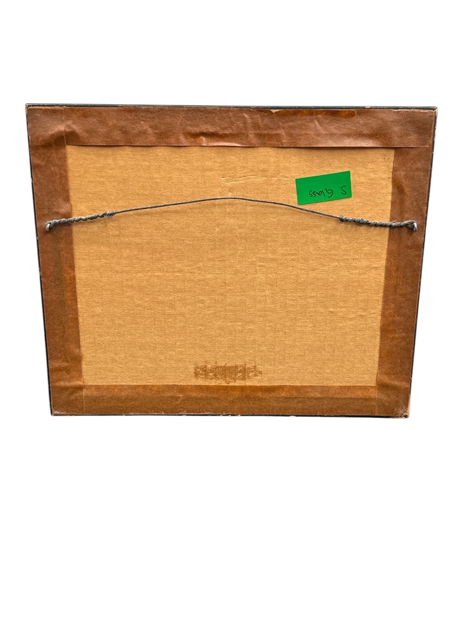 Framed Architectural Landscape Etching - 3