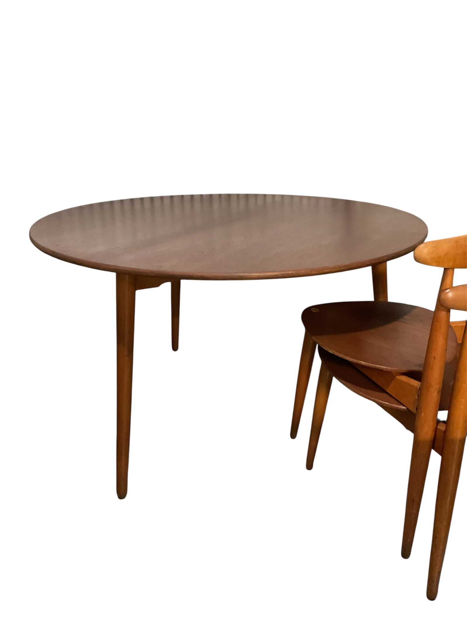 Dining Set -Heart- Hans Wegner for Fritz Hamsen - Table & 6 Chairs (1 of 5)