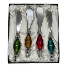 4-Piece Appetizer or Cheese Spreader Set.