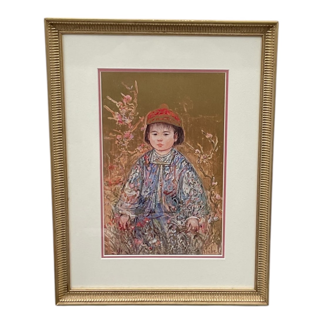 Takashi by Edna Hibel Limited Edition Serigraph (1 of 5)