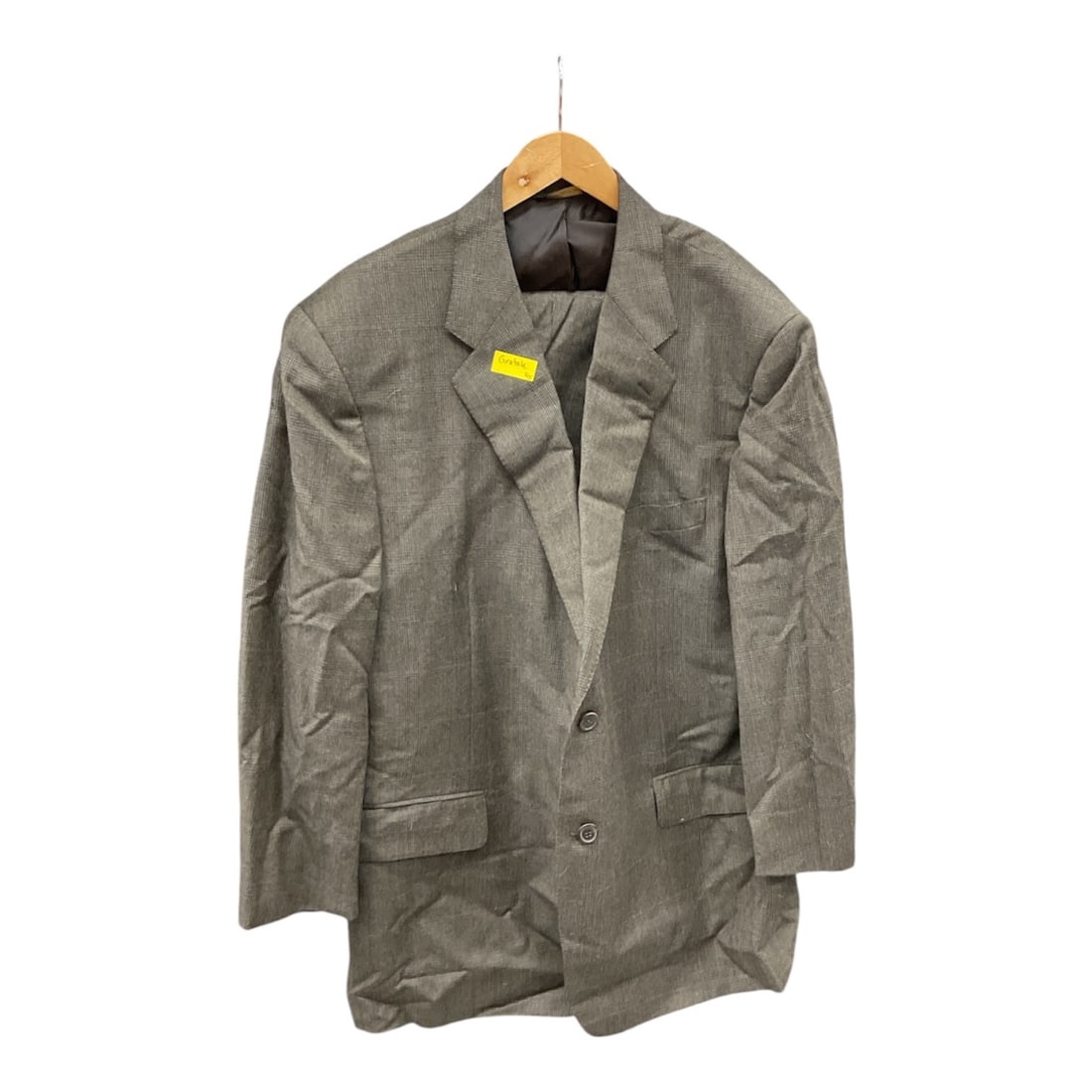 Brooks Brothers Golden Fleece Italian Tailored Wool Suit Size 46 Regular (1 of 8)