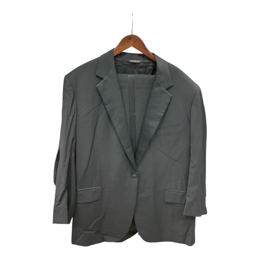 Brooks Brothers Mens Tuxedo Jacket with Cummerbund Size 46 Regular (1 of 9)