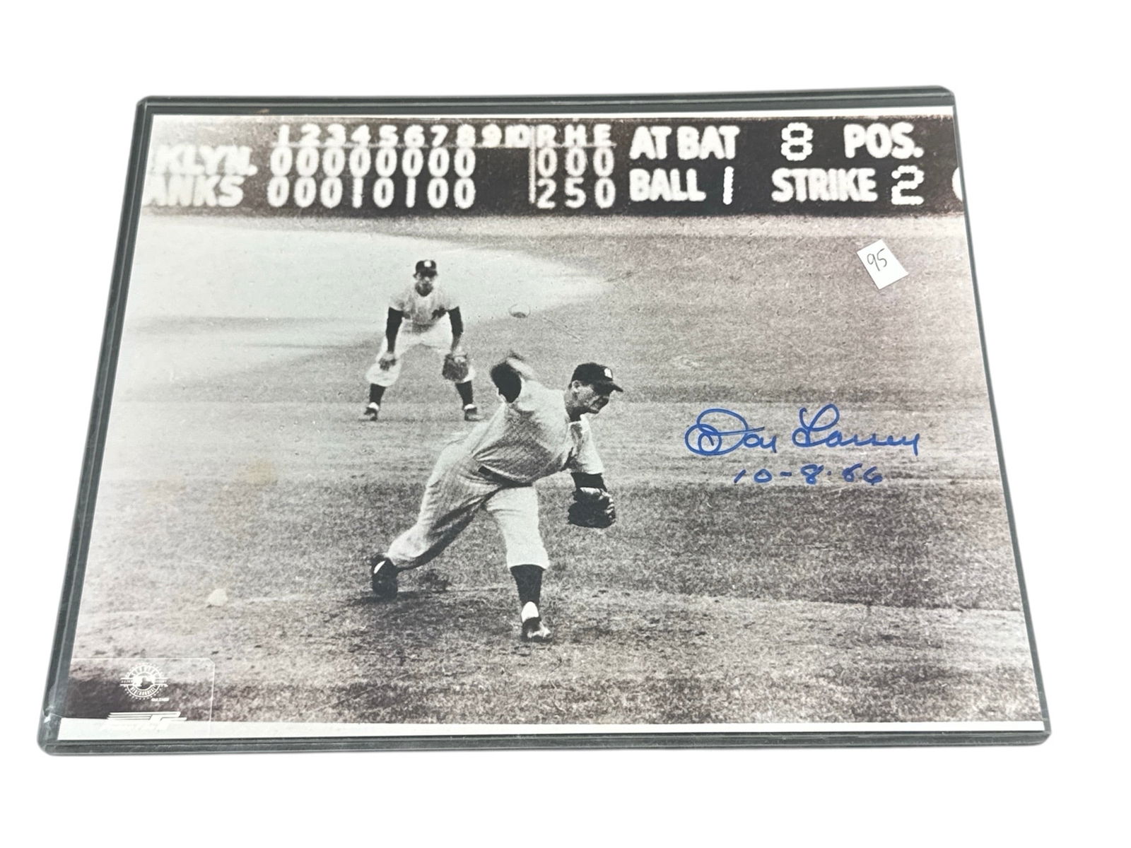 Don Larsen Signed World Series Perfect Game Photograph (1 of 3)