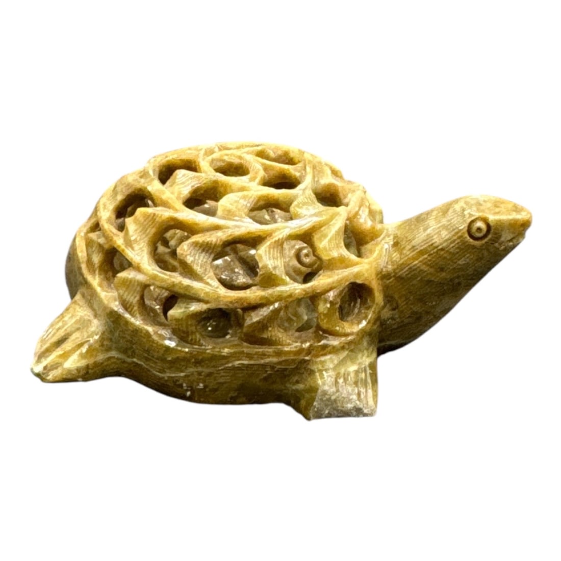 Carved Stone Turtle Figurine - 2