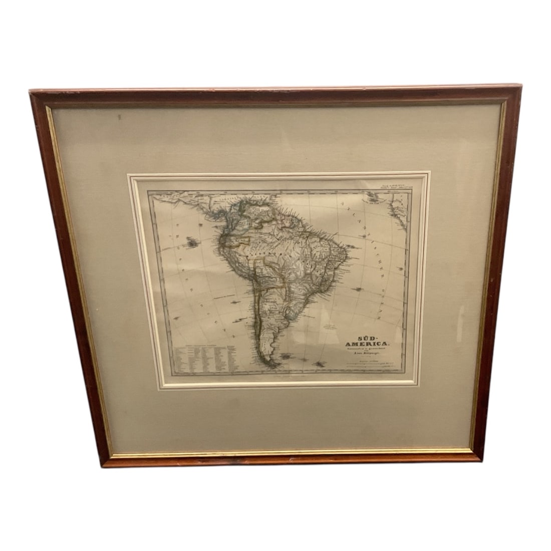 Süd-America (South America) by J.F. von Stülpnagel, Published by Justus Perthes, Gotha (c. (1 of 6)