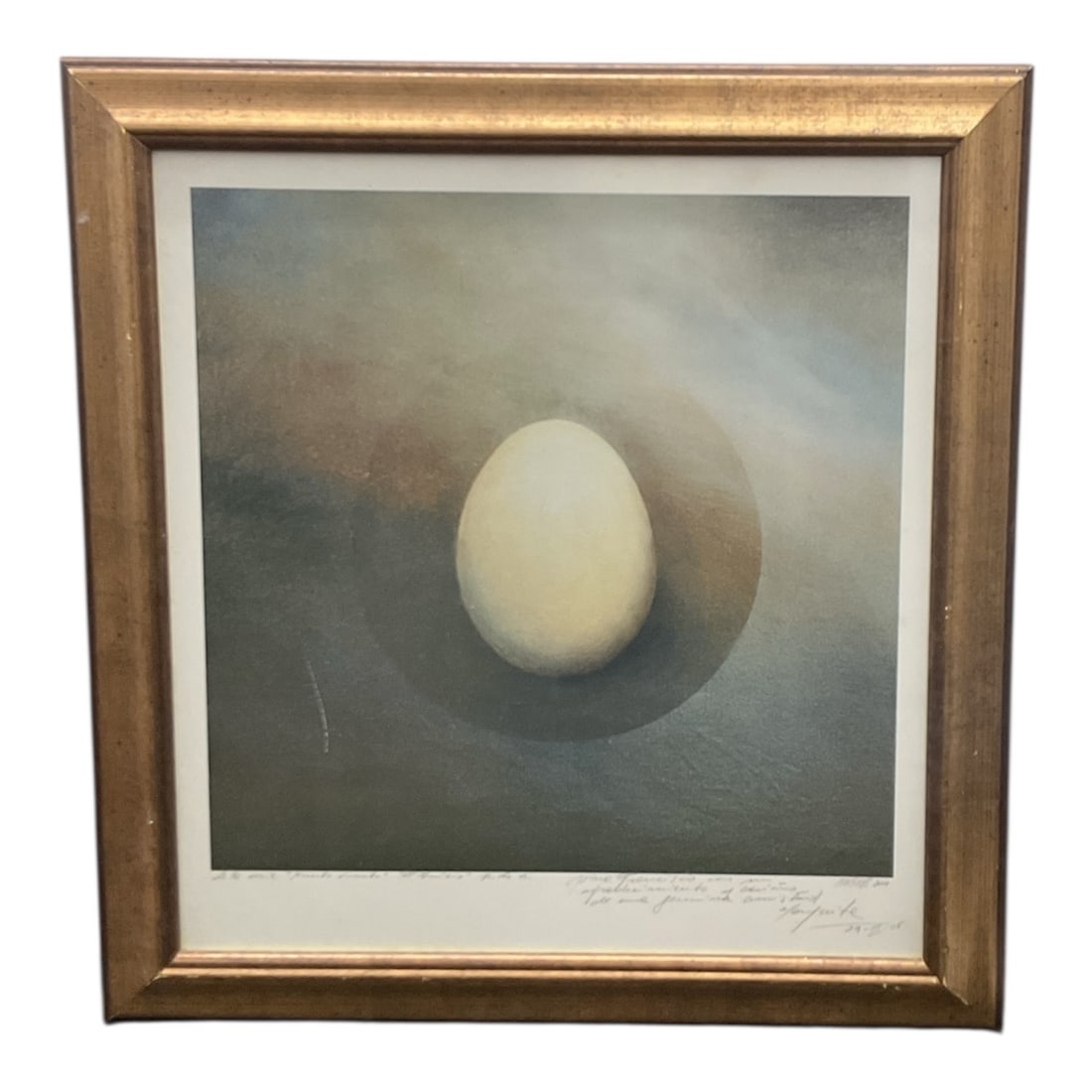 Margarita Morselli (Paraguayan, b. 1952) – "El Inicio" from the Punto Exacto Series, Artist's (1 of 4)