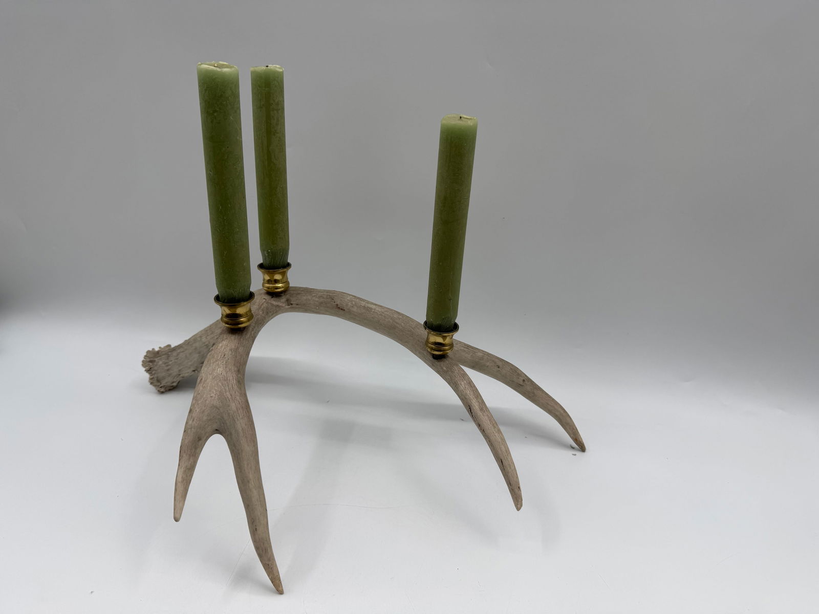 Antler Candle Holder: Antler Candle HolderL: 21in H:8 in W: 14 in