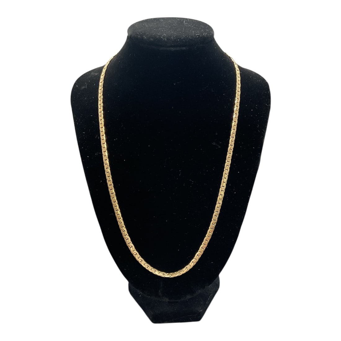 14K Yellow Gold Figaro Chain Necklace (1 of 4)