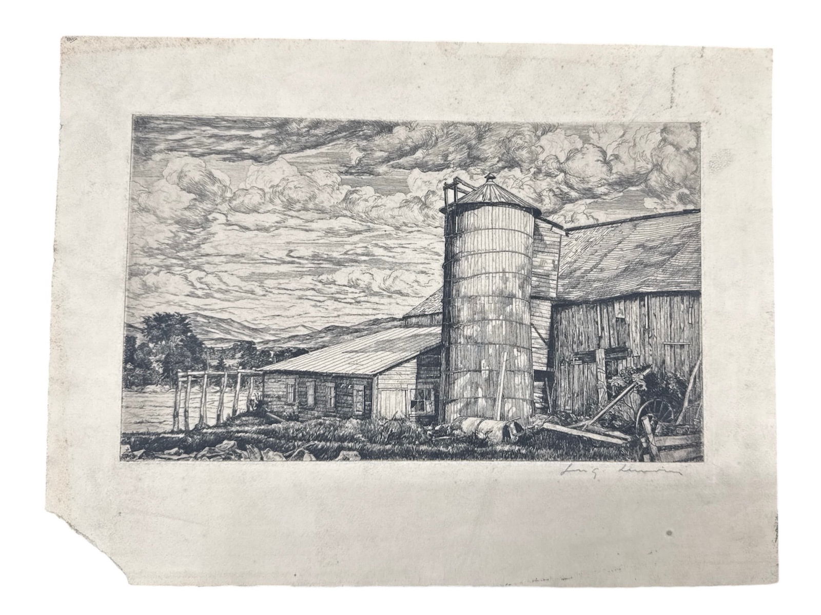 Vermont Pastoral by Luigi Lucioni (Italian-American, 1900–1988) (1 of 3)